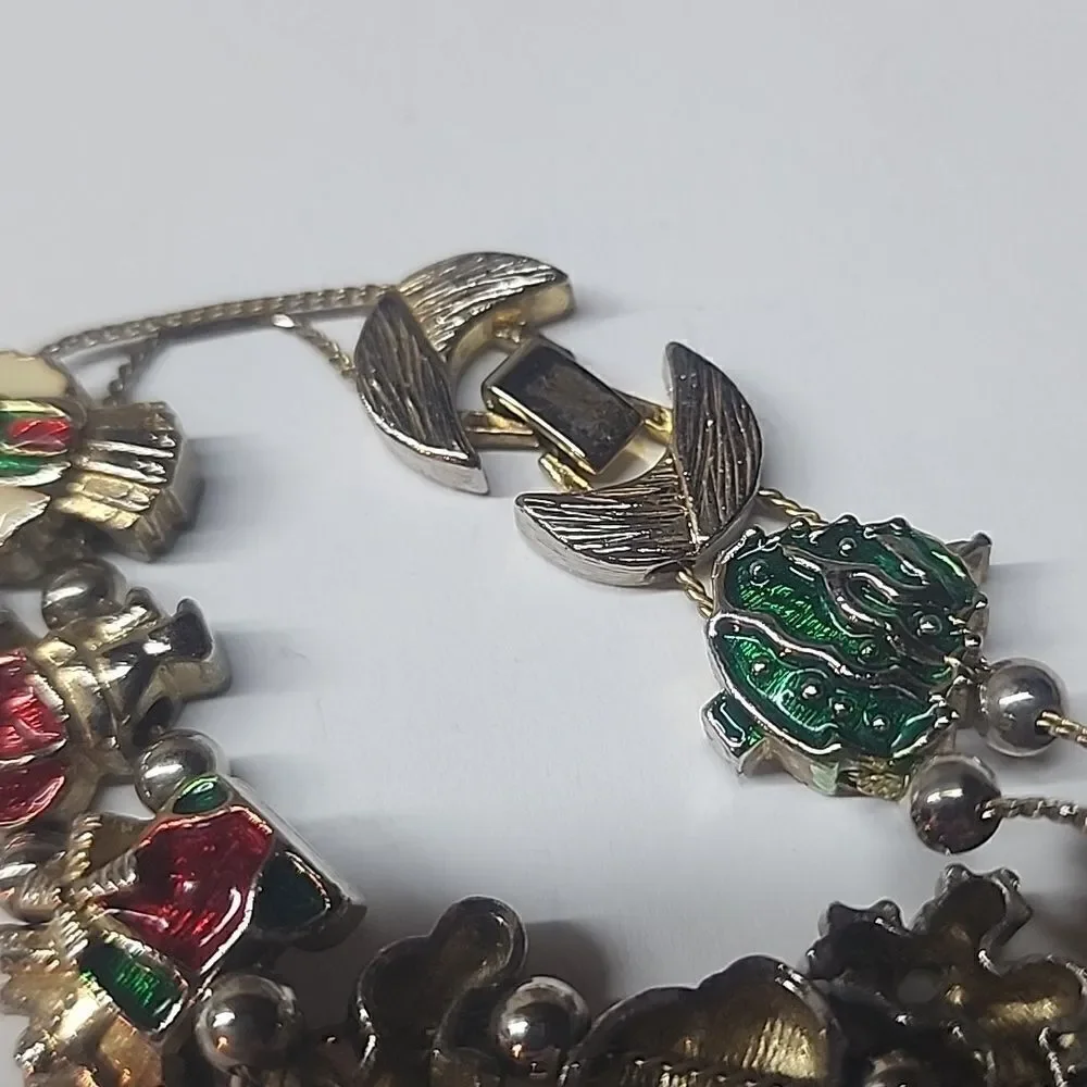 Festive Multicolor Charm Bracelet